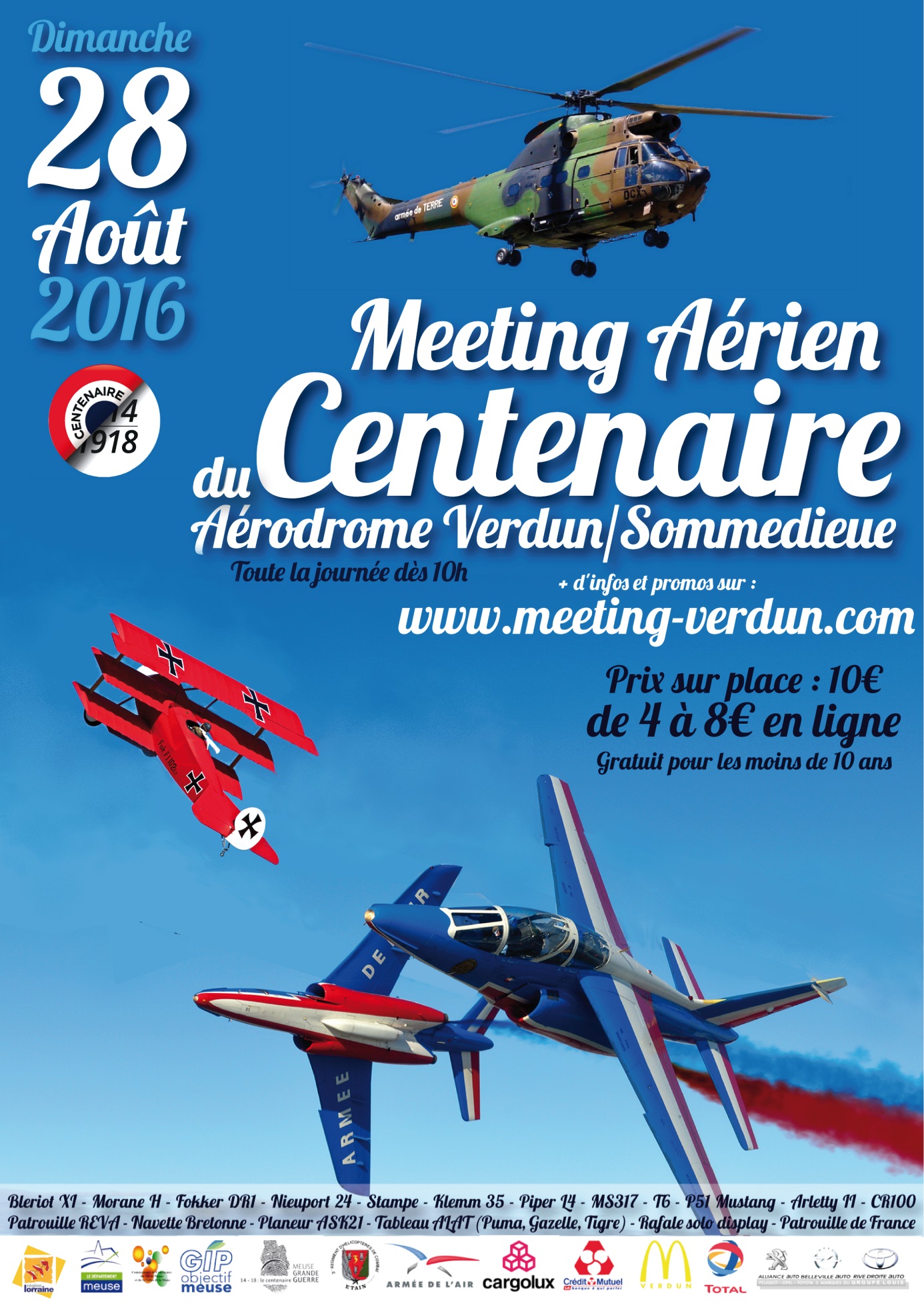 Meeting Verdun 28 Aout 2016