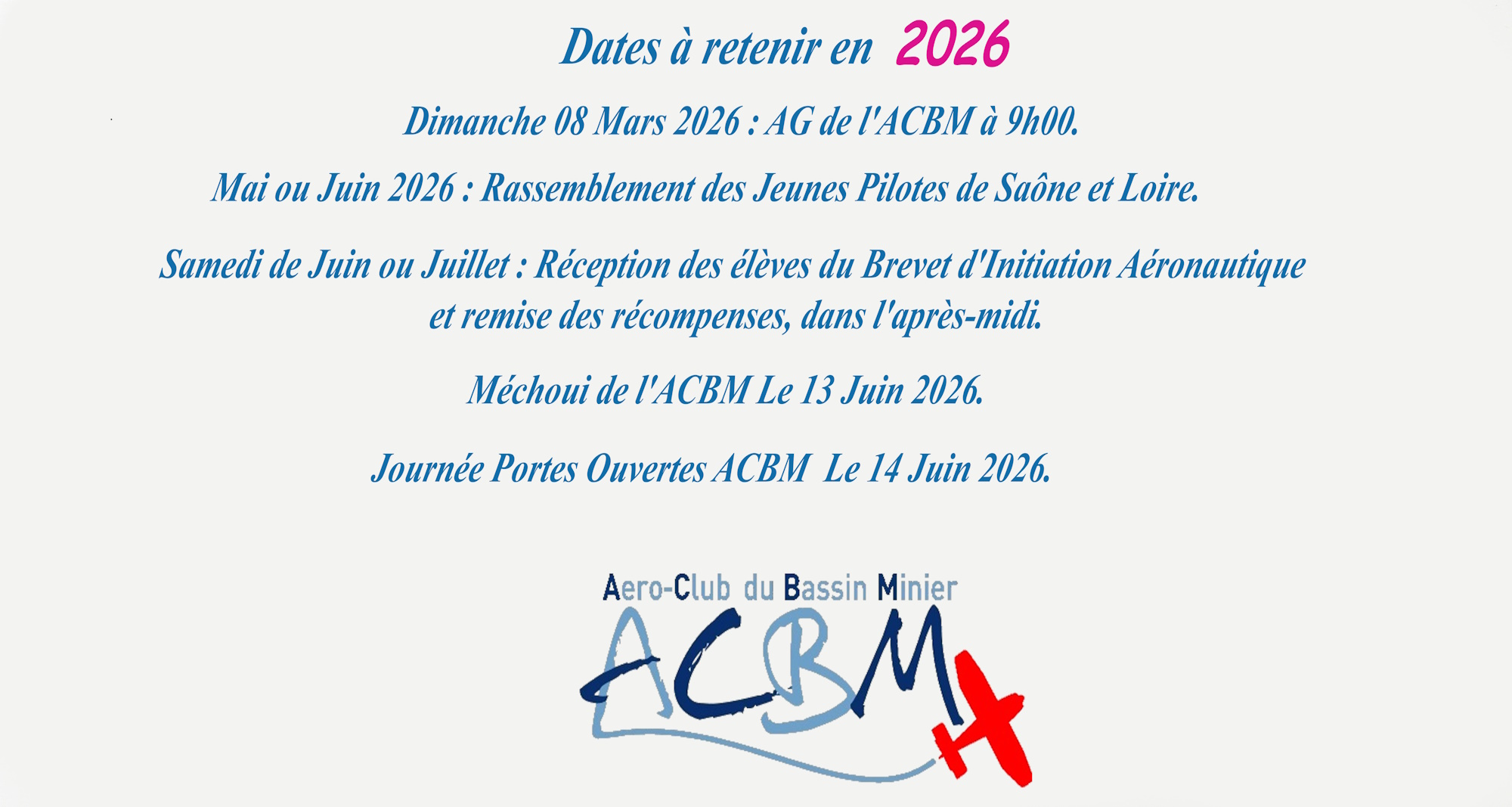 Carte de voeux ACBM 2026 ES verso