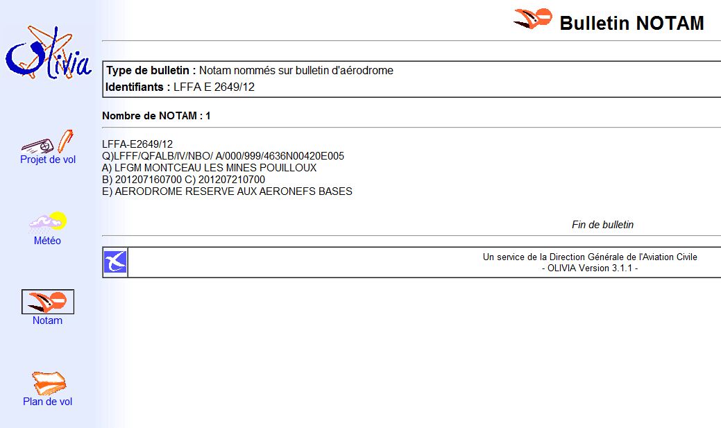 notam 160712